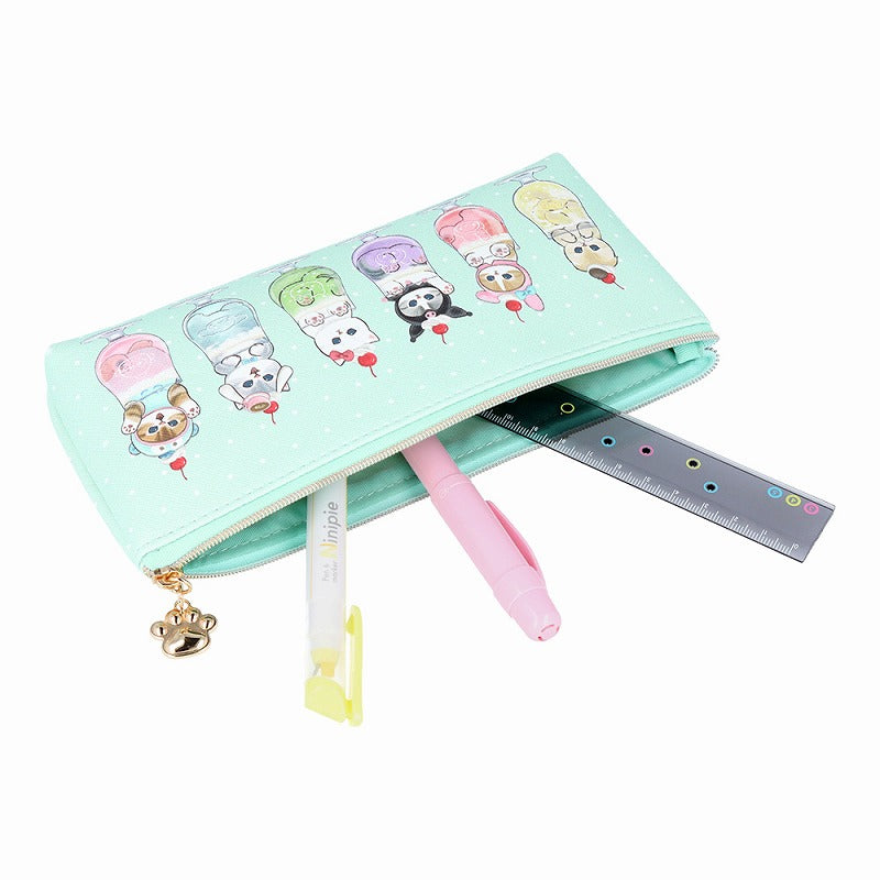 mofusand×三麗鷗 筆盒（蘇打）