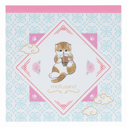 mofusand 사각형 메모 (타피오카)