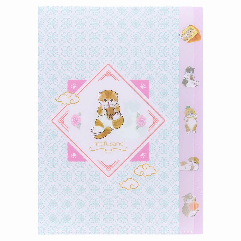 mofusand 다이 -컷 클리어 파일 5p (tapioca)