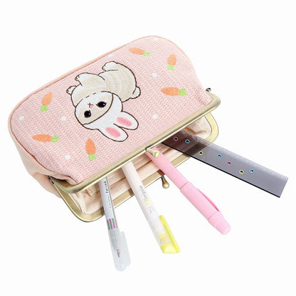 mofusand tatami刺繡袋（兔仔貓)