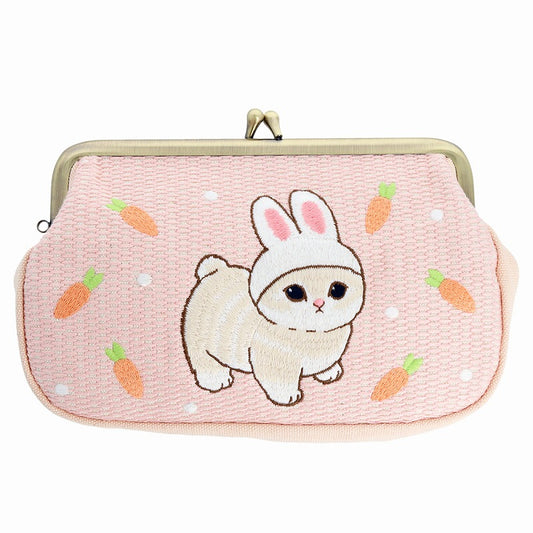 mofusand tatami刺绣袋（兔仔猫)