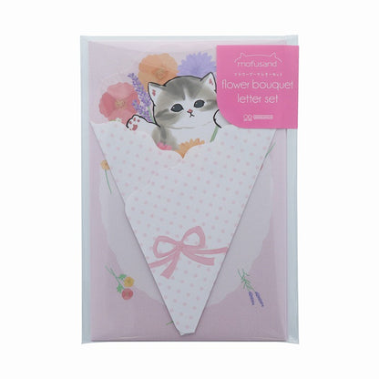 mofusand Flower bouquet set (pink)
