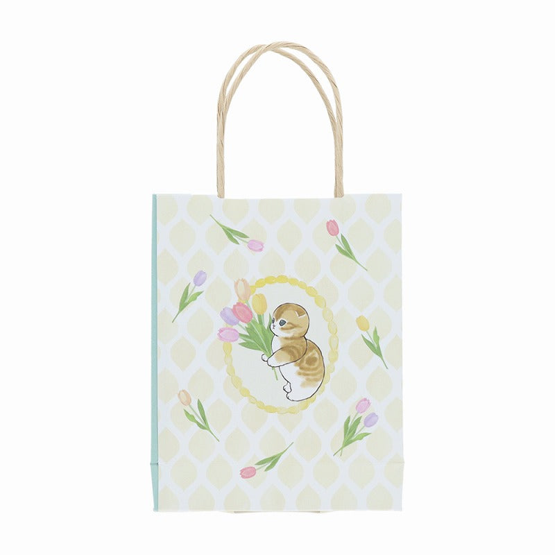 mofusand Paper bag with sticker a