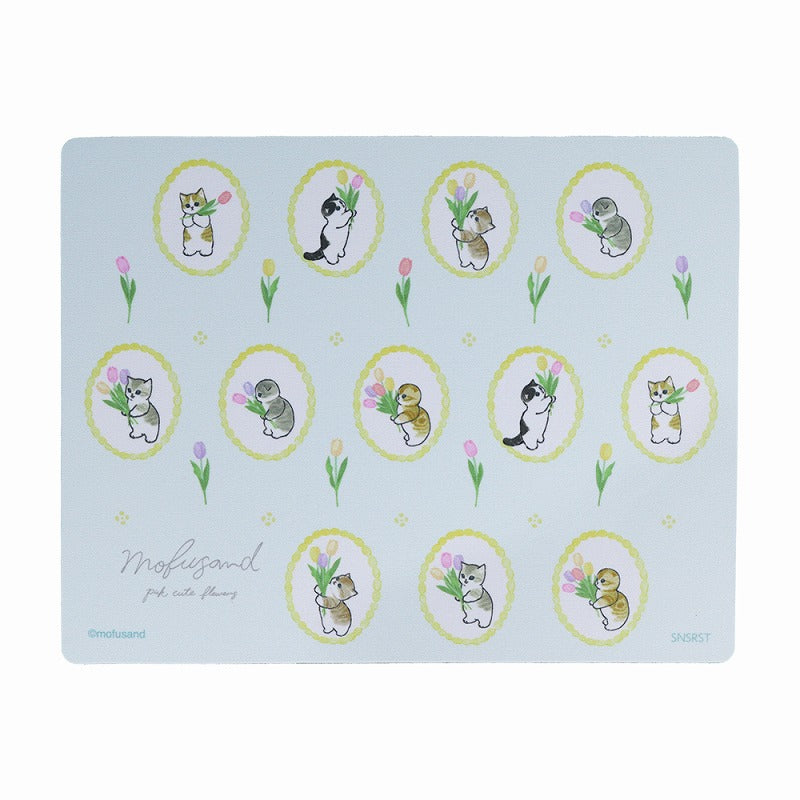 mofusand Mouse pad (light blue)