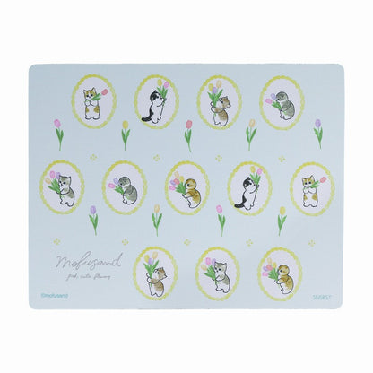 mofusand Mouse pad (light blue)