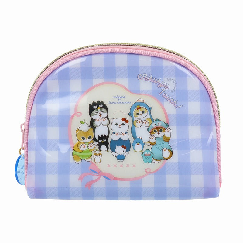 mofusand× Sanrio Characters Clear Pouch (paws)