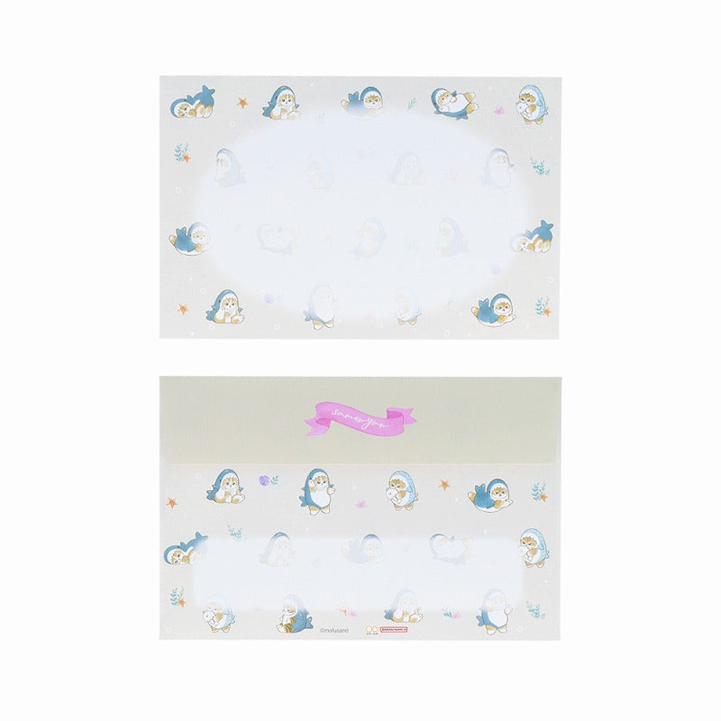 mofusand 8 pattern letter set (Shark Cat)