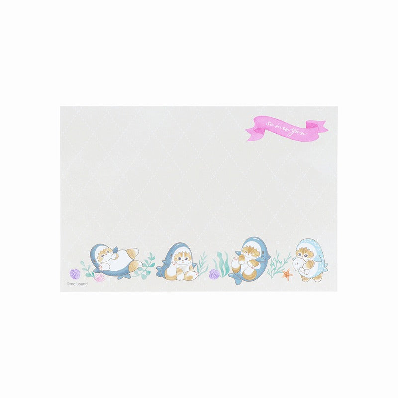 mofusand 8柄レターセット(サメにゃん) | mofusandもふもふマーケット