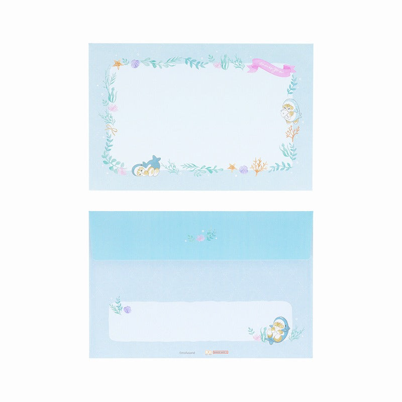 mofusand 8 pattern letter set (Shark Cat)