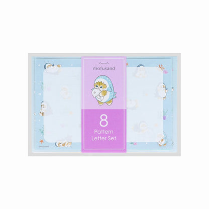 mofusand 8 pattern letter set (Shark Cat)