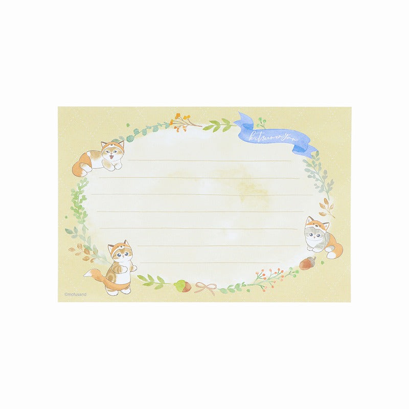 mofusand 8 패턴 레터 세트 (Nyanpantsu!)