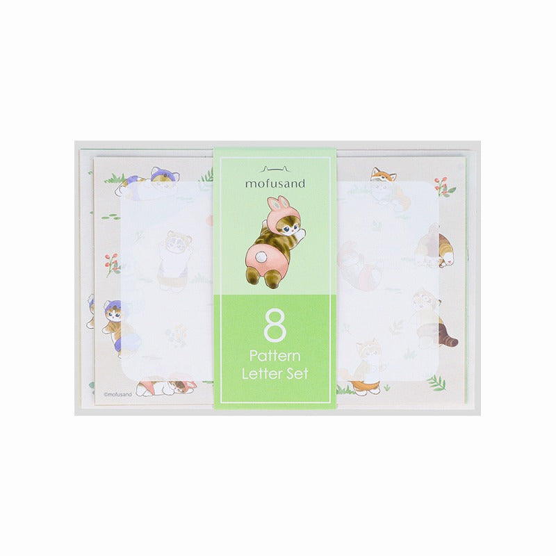 mofusand 8 패턴 레터 세트 (Nyanpantsu!)
