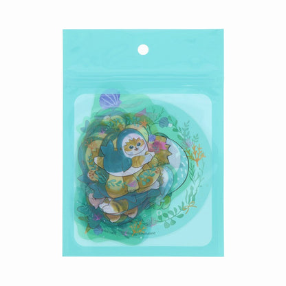 mofusand Sticker set that can be pasted and peeled off (Shark Cat)
