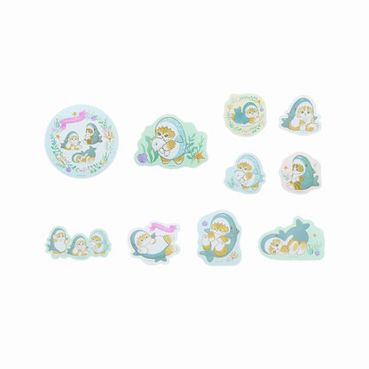 mofusand Sticker set that can be pasted and peeled off (Shark Cat)