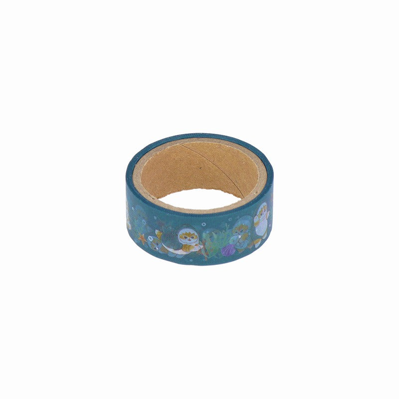 mofusand Transparent masking tape (Shark Meow)