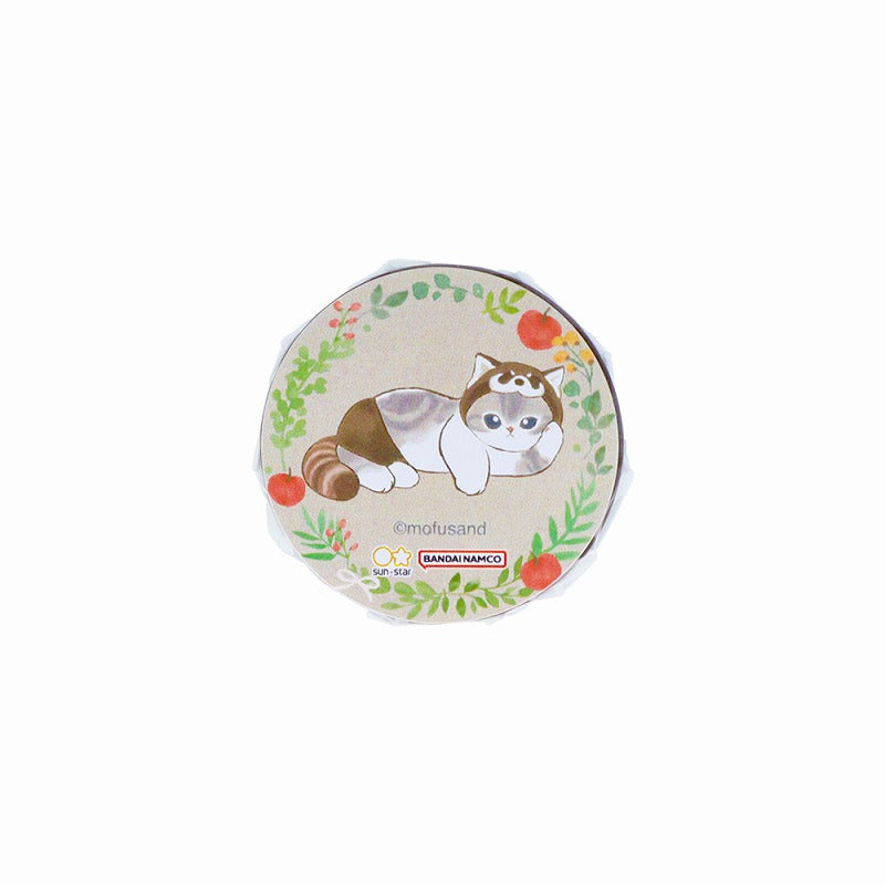 mofusand Transparent masking tape (red panda Nyan)