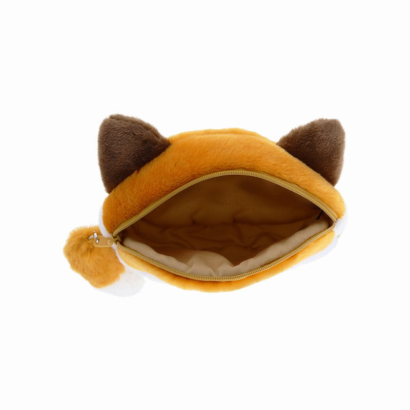 mofusand Pen pouch with charm (fox Nyan)