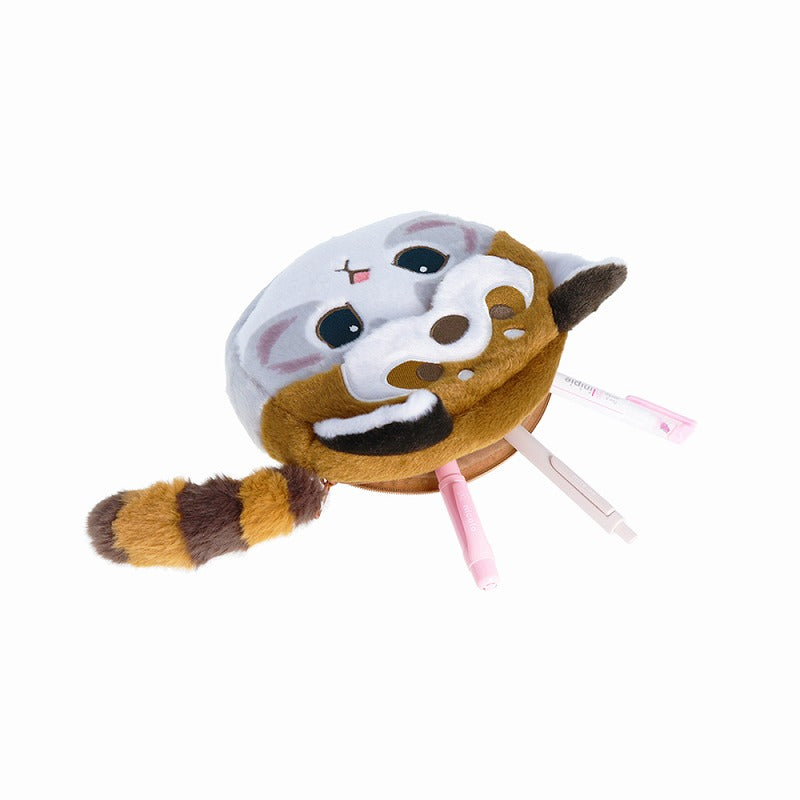 mofusand Pen pouch with charm (red panda Nyan)