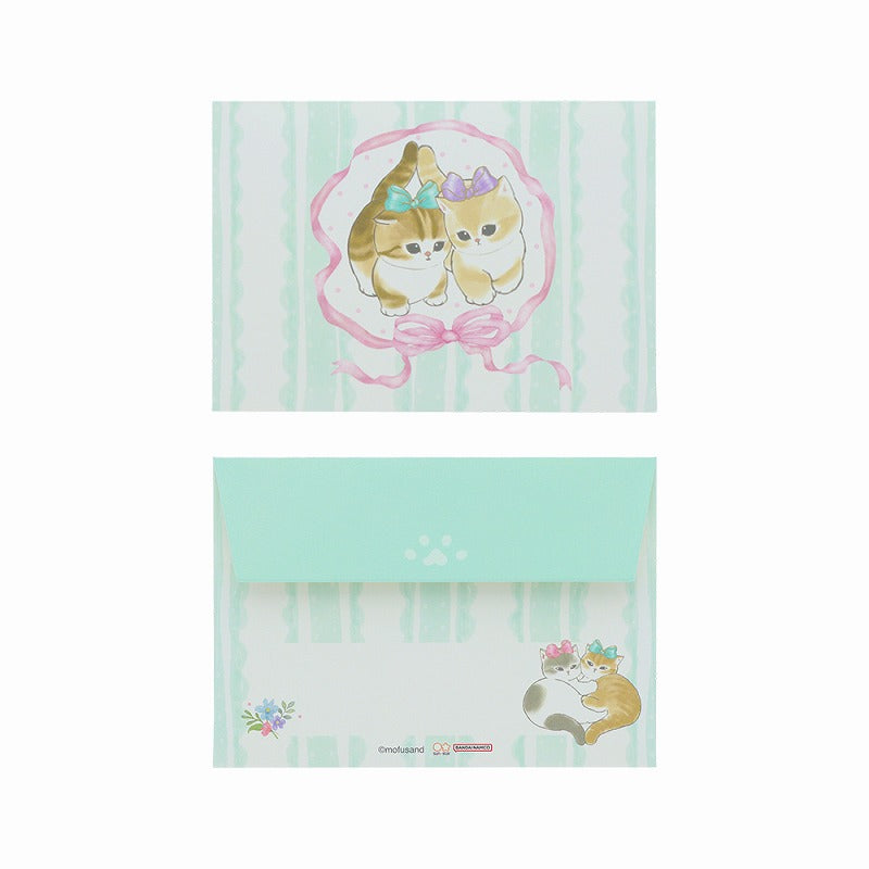 mofusand Daikut Mini Letter 세트 (리본)