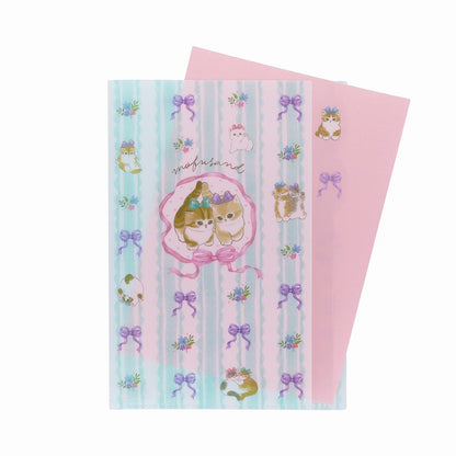 mofusand ダイカットクリアファイル5P(りぼん)