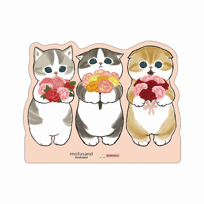 mofusand マスコットポチ袋 アソート4袋セット2025