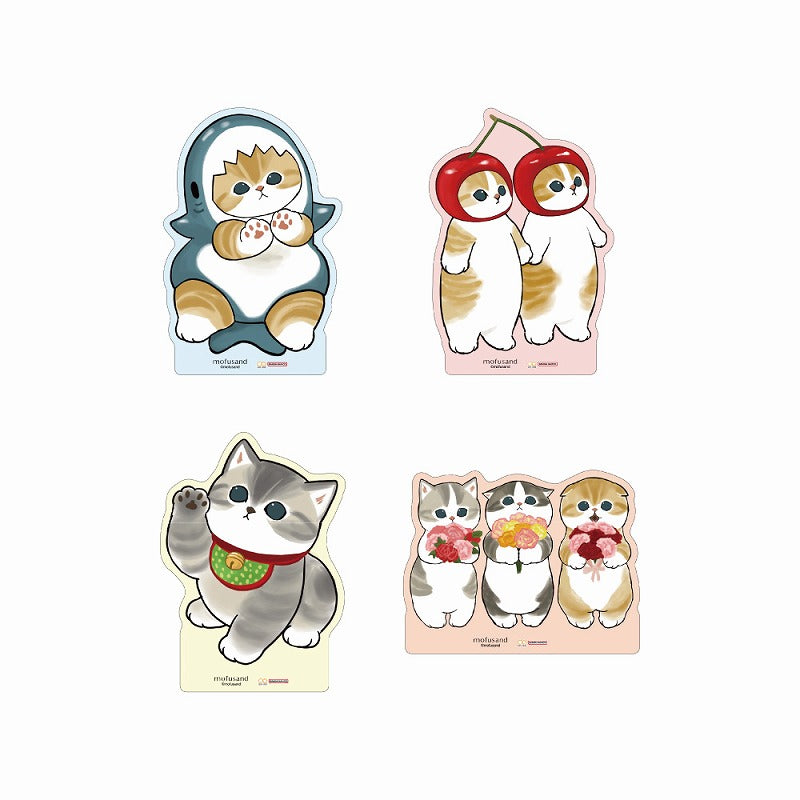 mofusand マスコットポチ袋 アソート4袋セット2025