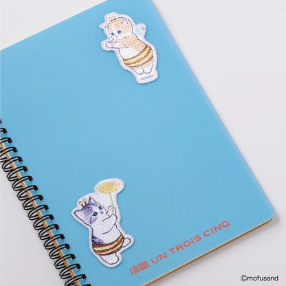 mofusand Embroidery emblem seal (Hachinyanbunbun)