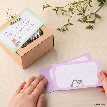 mofusand A cake that becomes a one -piece note (cake Nyanko)