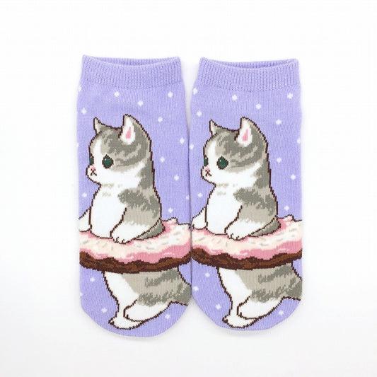 mofusand Socks (Nyanko Sweets Donut)