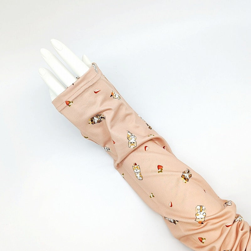 mofusand Print arm cover (parfait Nyan total pattern)