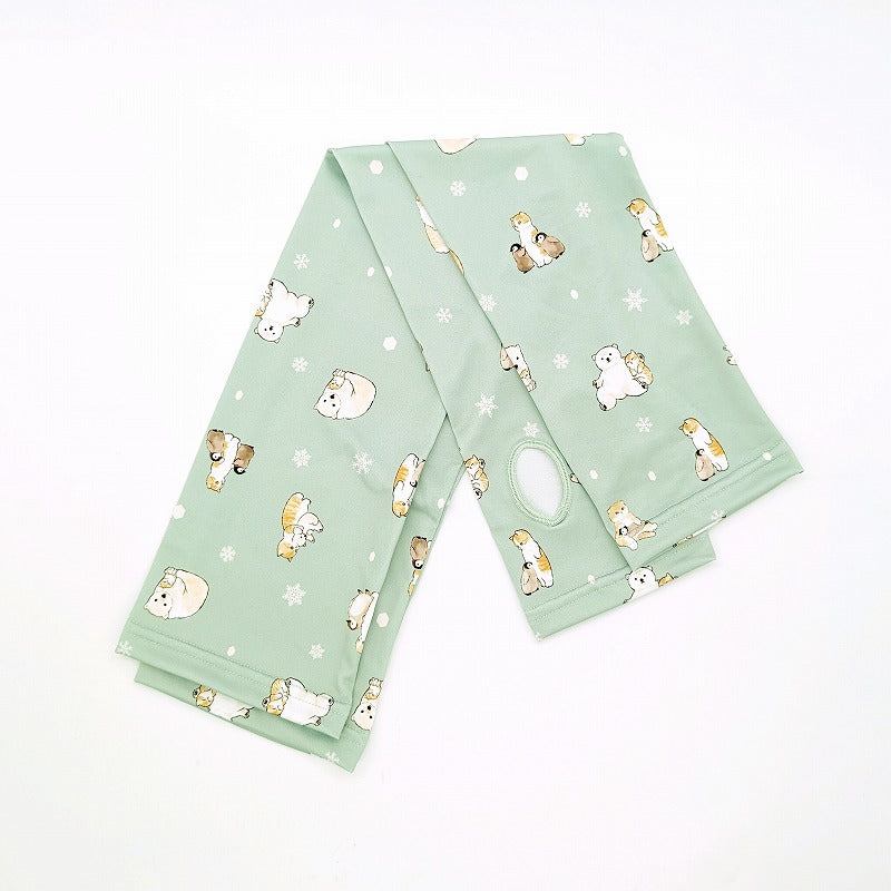 mofusand 프린트 팔토시 (북극냥 올오버 프린트)