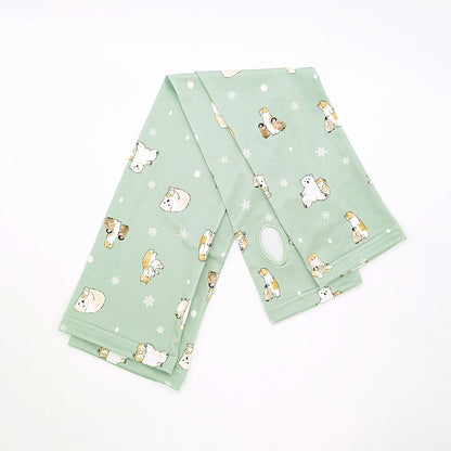 mofusand 프린트 팔토시 (북극냥 올오버 프린트)