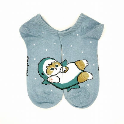 mofusand 袜子（水平集） 鲨鱼猫)