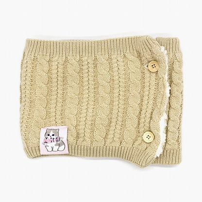 mofusand Neck warmer with name (bride Nyan)