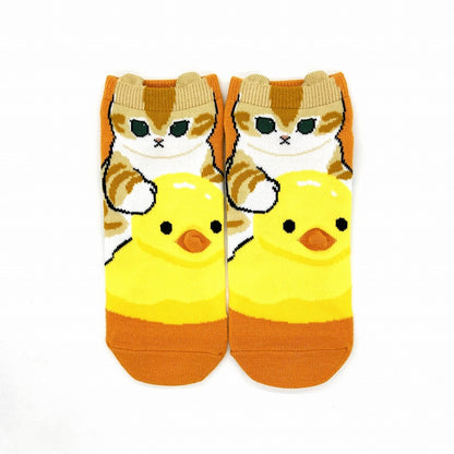 mofusand 带突起的前袜子（鸭）