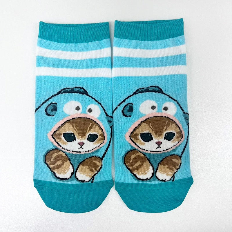 mofusand× Sanrio Characters Socks (Hangyo Don)