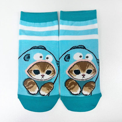mofusand× Sanrio Characters Socks (Hangyo Don)