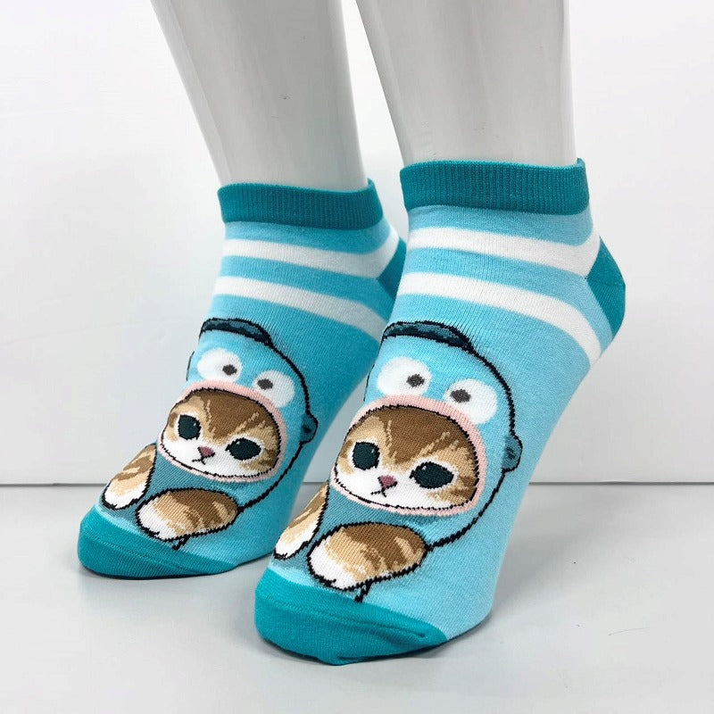 mofusand×サンリオキャラクターズ ソックス(ハンギョドン
