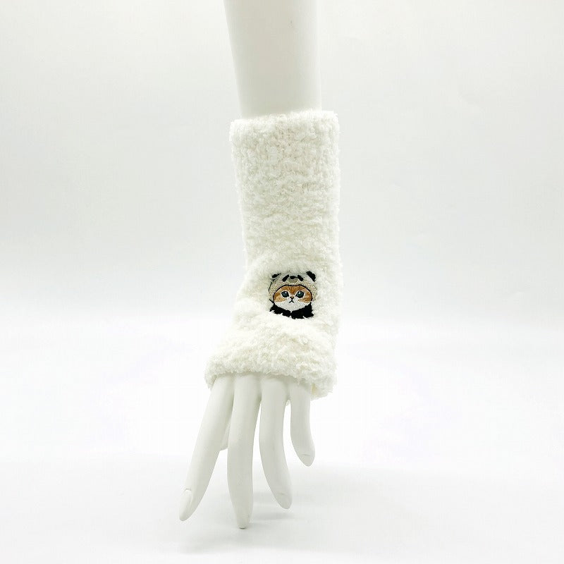 mofusand マシュマロアームウォーマー(パンダにゃん) | mofusand