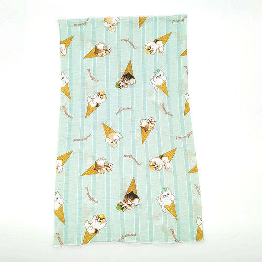 mofusand ネックカバー(ストライプアイス柄)