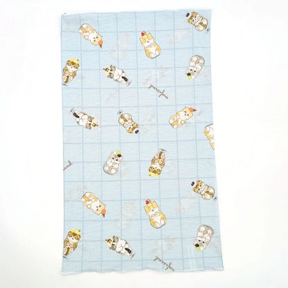 mofusand ネックカバー(チェックパフェ柄)