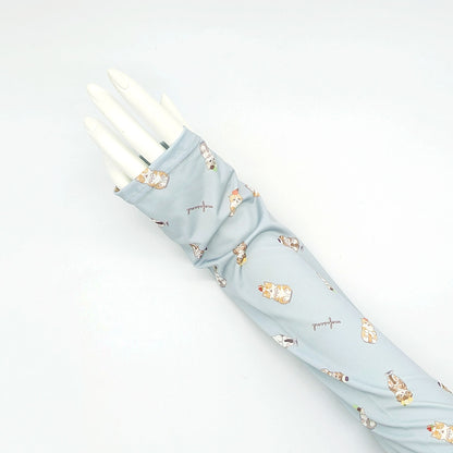 mofusand アームカバー(パフェにゃん総柄)