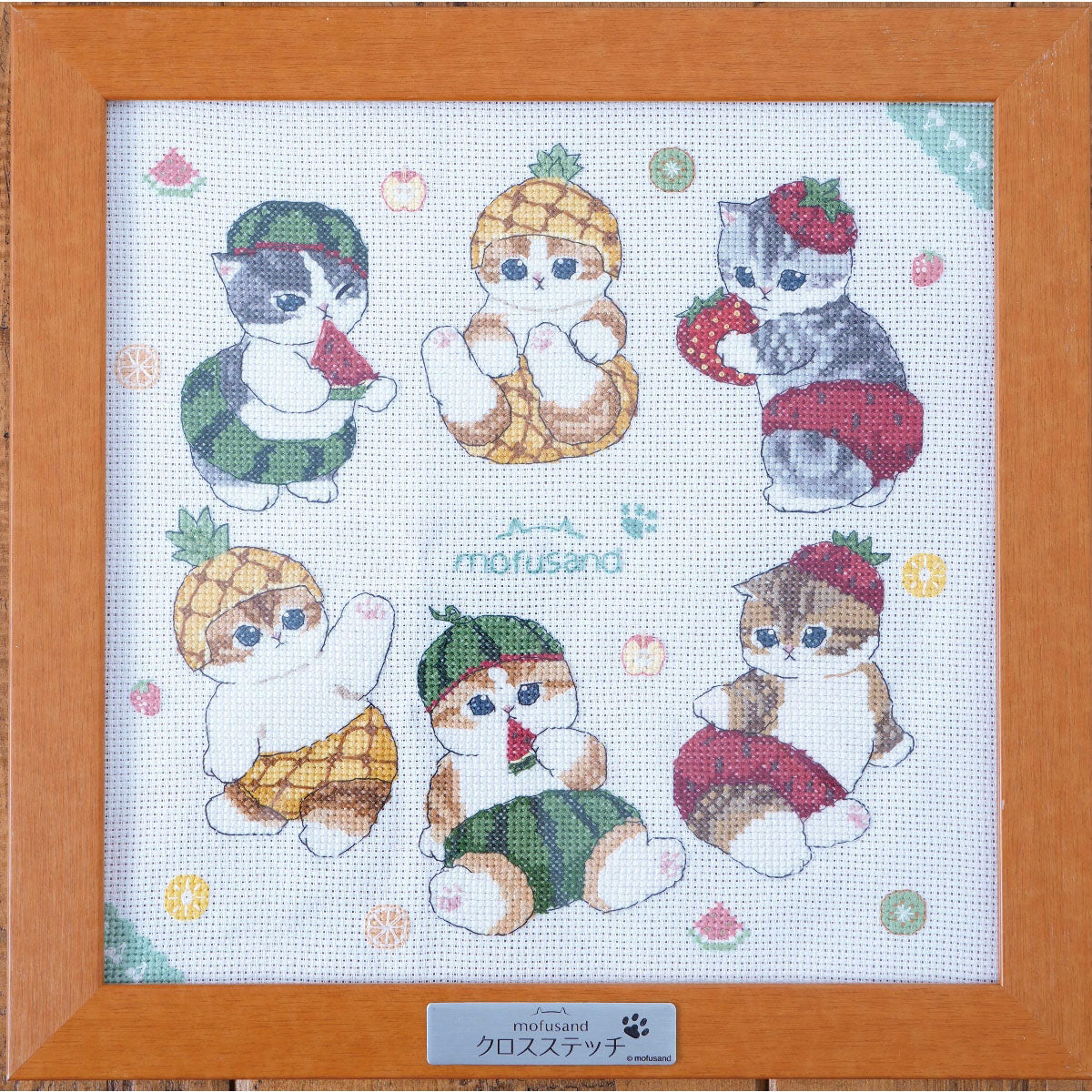 mofusand クロスステッチ 2号