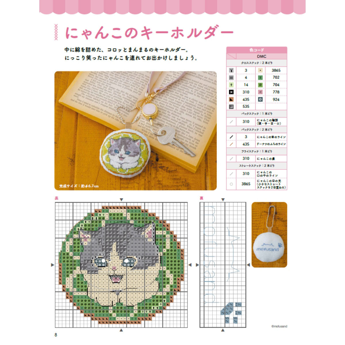 DUSAN - しぶともみくにゃん☆お値下げ☆美品☆DUSAN☆ジャケット☆他コート1点 mofusand クロスステッチ 21号 | mofusandもふもふマーケット