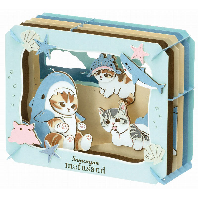 mofusand Paper Theater (PT-354 Shark Nyan)