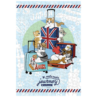 mofusand mofumofu旅行 300片拼圖(No.300-3157 mofu mofu journey)