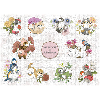 mofusand × HIBIYA-KADAN 500-Piece Jigsaw Puzzle (No.500-770 Winter)