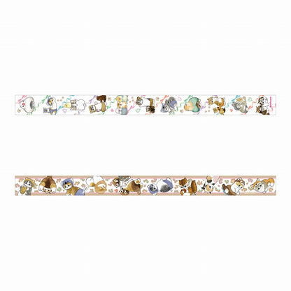 mofusand 透明桅杆套件2件（①cutgrum nyan）