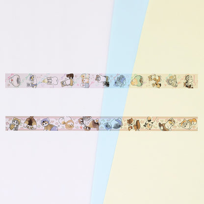 mofusand 透明桅杆套件2件（①cutgrum nyan）