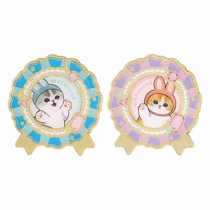 mofusand 一組2個引腳集（兔仔貓)